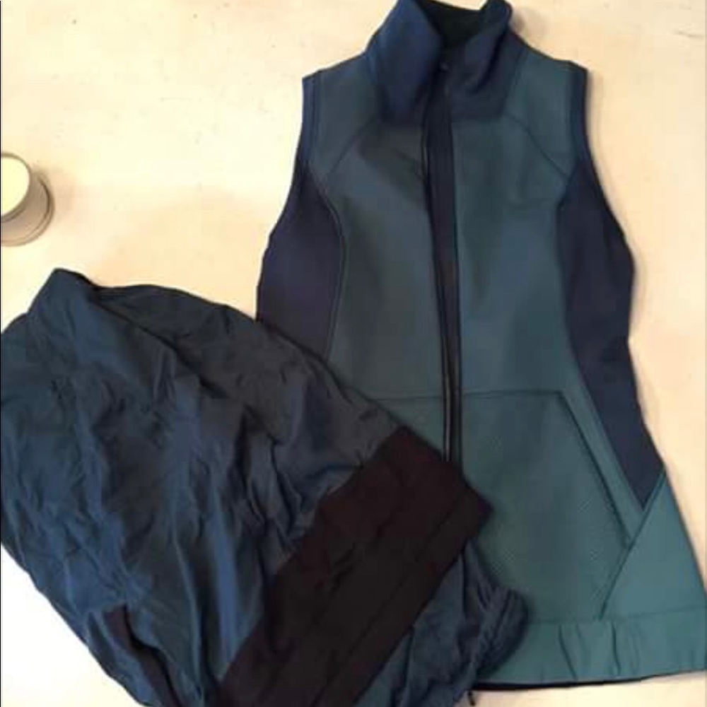 2-piece Lululemon vest and lounge pant
